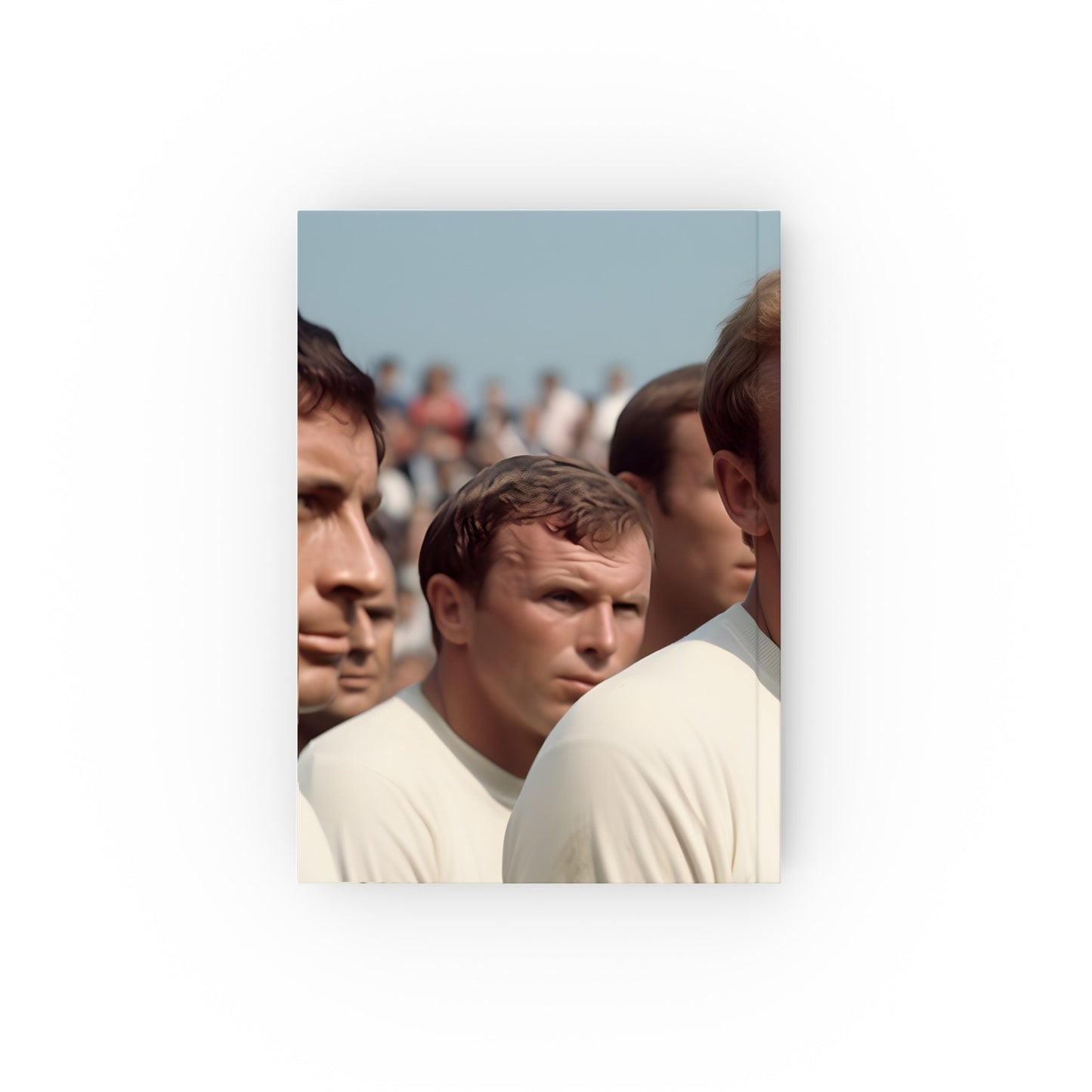 "Bobby's Boys: A 1966 World Cup Diary - Commemorative journal celebrating England's victory with Bobby Moore on the cover. Perfect gift for football fans!"