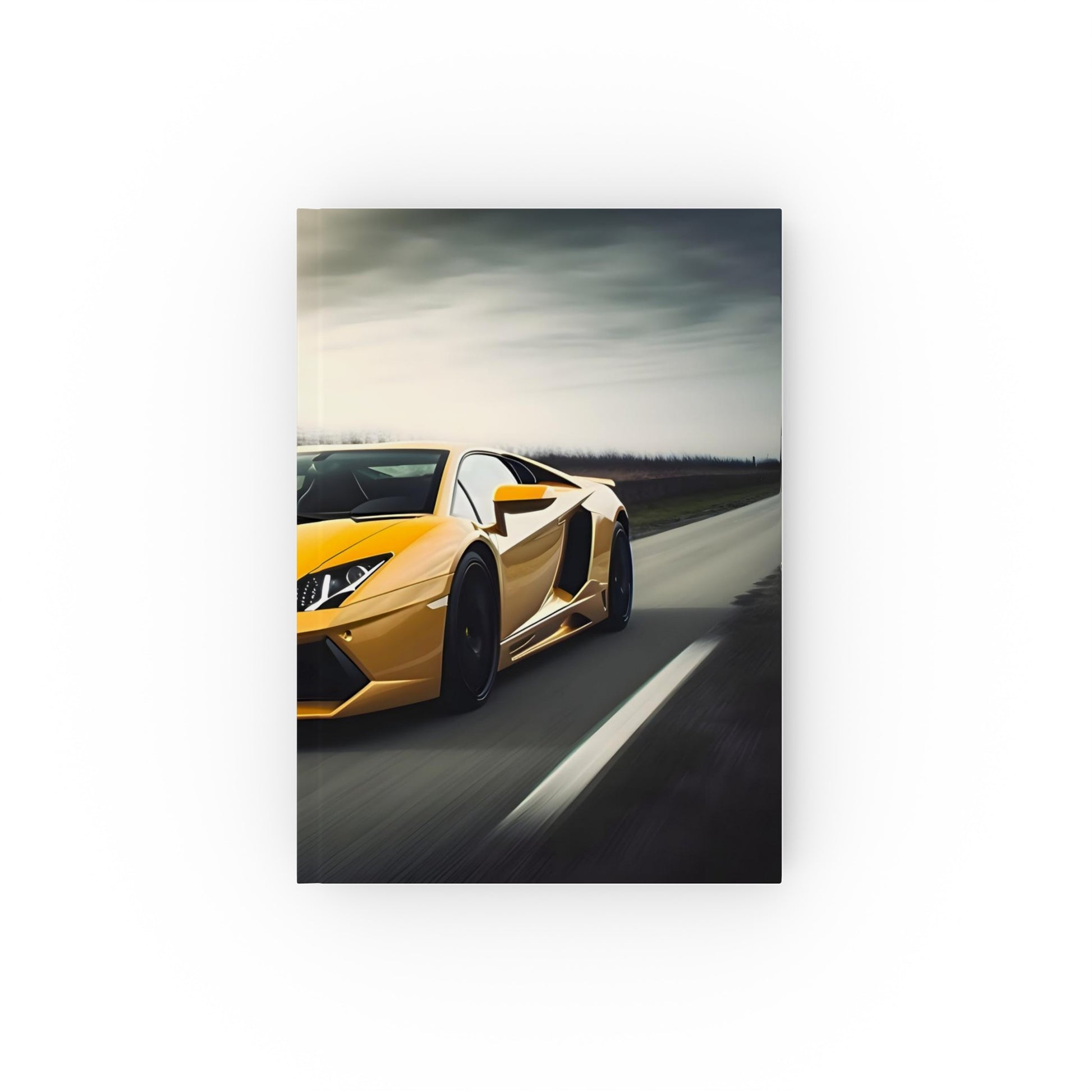 "Speed into creativity with Lamborghini Unleashed journal - perfect gift for car enthusiasts!"