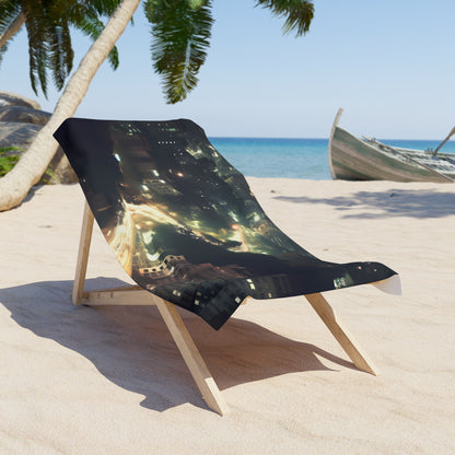 they are perfect for drying off after a swim or lounging under the sun.

Experience the beauty of Seoul wherever you go with these stylish and functional beach towels. Whether you're relaxing on the beach or by the pool