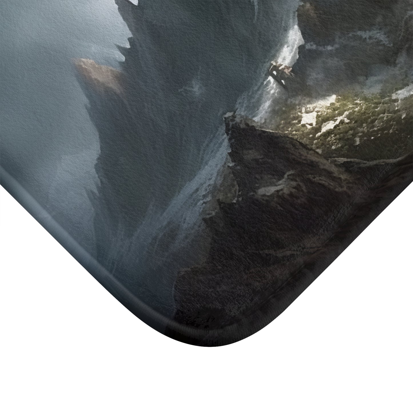 Summit of the Gods Bath Mat