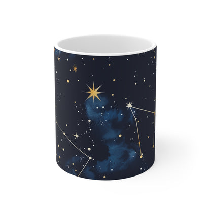 Starry Night Sky Mug | Mugs | 11 oz, Ceramic, Coffee Mugs, Home & Living, Kitchen, Mugs, Sublimation | Prints with Passion