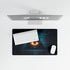 Glowing Eye in Pyramid with Circuit Lines — XL & XXL Desk Mat — Product Detail View 8