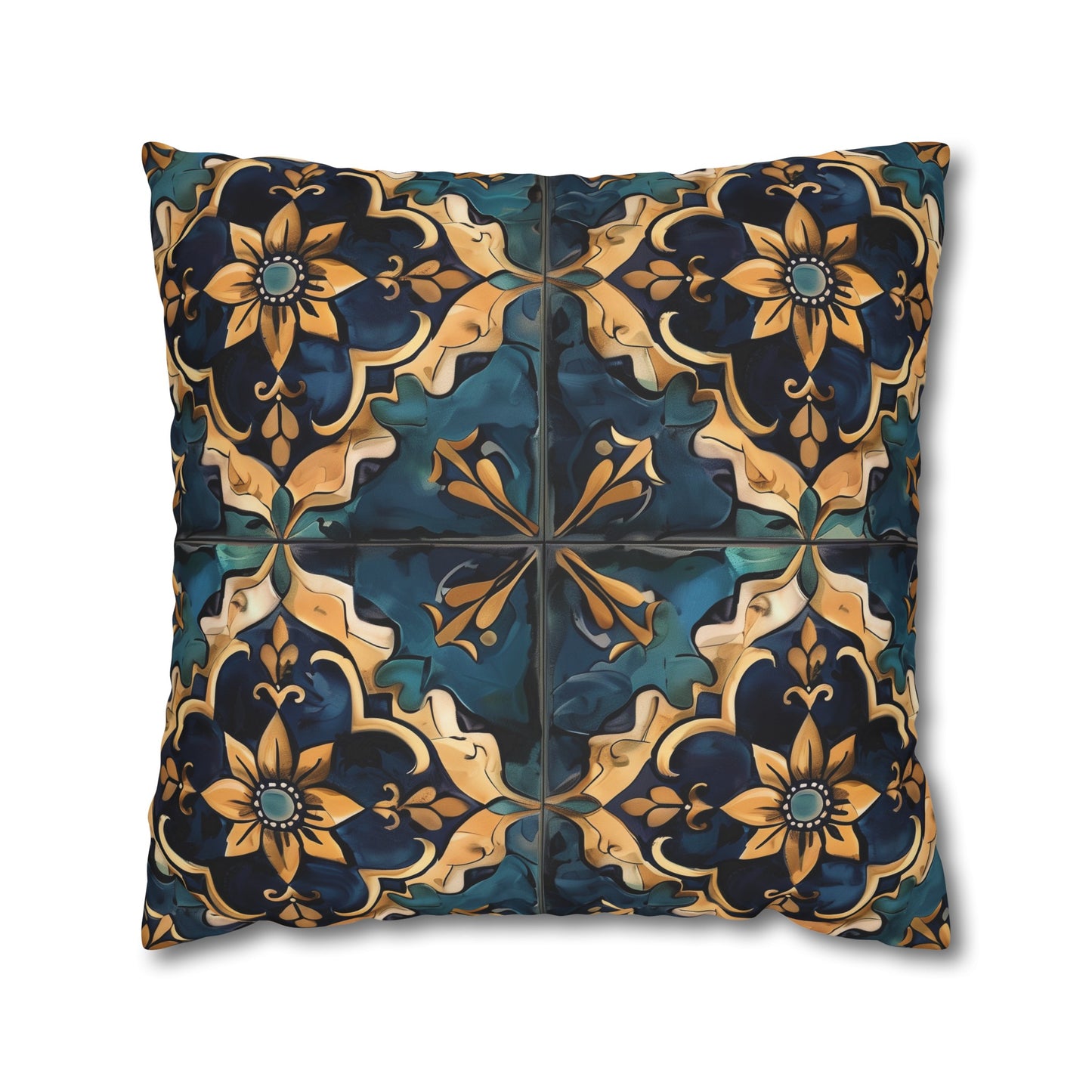 Artisan Tiles Pillow Case Collection - Elevate your bedroom decor with elegant seamless tile-inspired design.