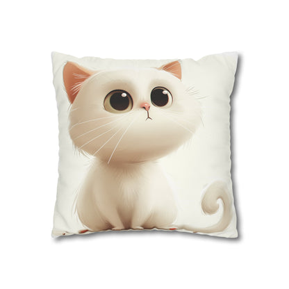 "Adorable Cat Nap Pillowcase - High-Quality & Stylish Design for All Seasons | Perfect Bedroom Gift"