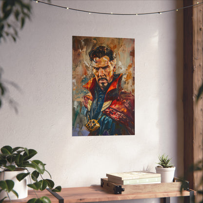 Explore the enchanting world of Dr. Strange with this LEGO-inspired poster. Perfect for fans of the Sorcerer Supreme and LEGO enthusiasts alike