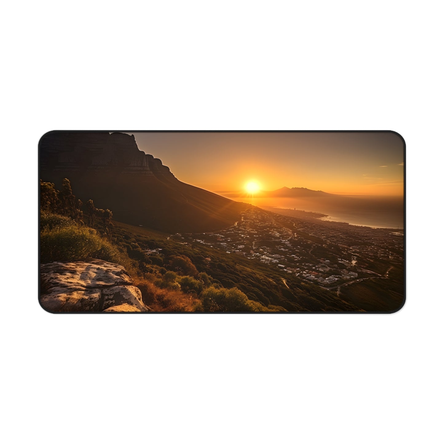 Table Mountain Desk Mat - Bring South Africa's beauty to your workspace with this stunning desk accessory.