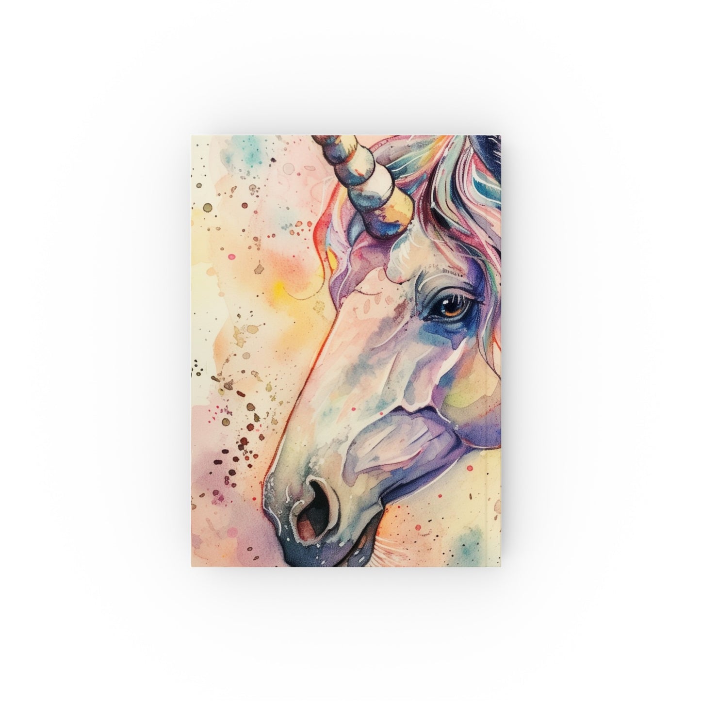 Unicorn Dreams Watercolor Journal - Sparkle with magic and capture your dreams with this enchanting journal. Perfect gift for any season.