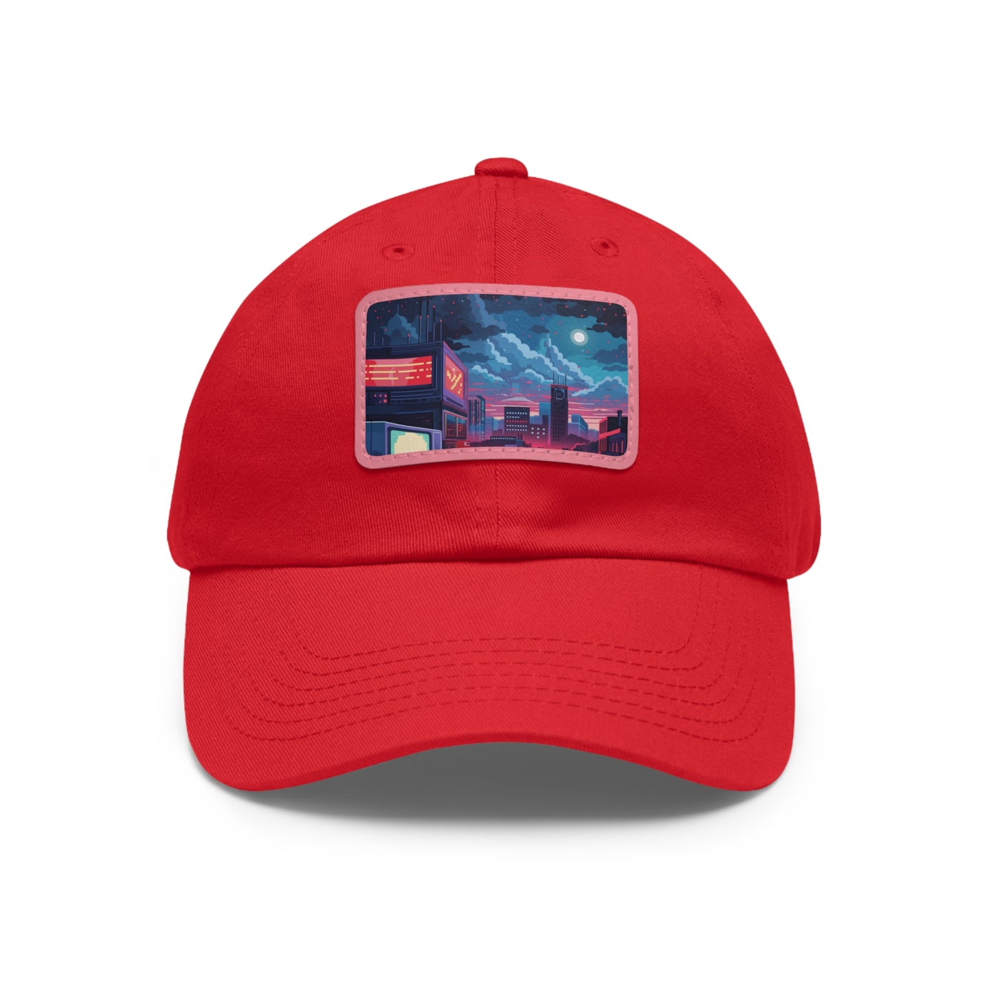 Retro Pixel Power Baseball Cap