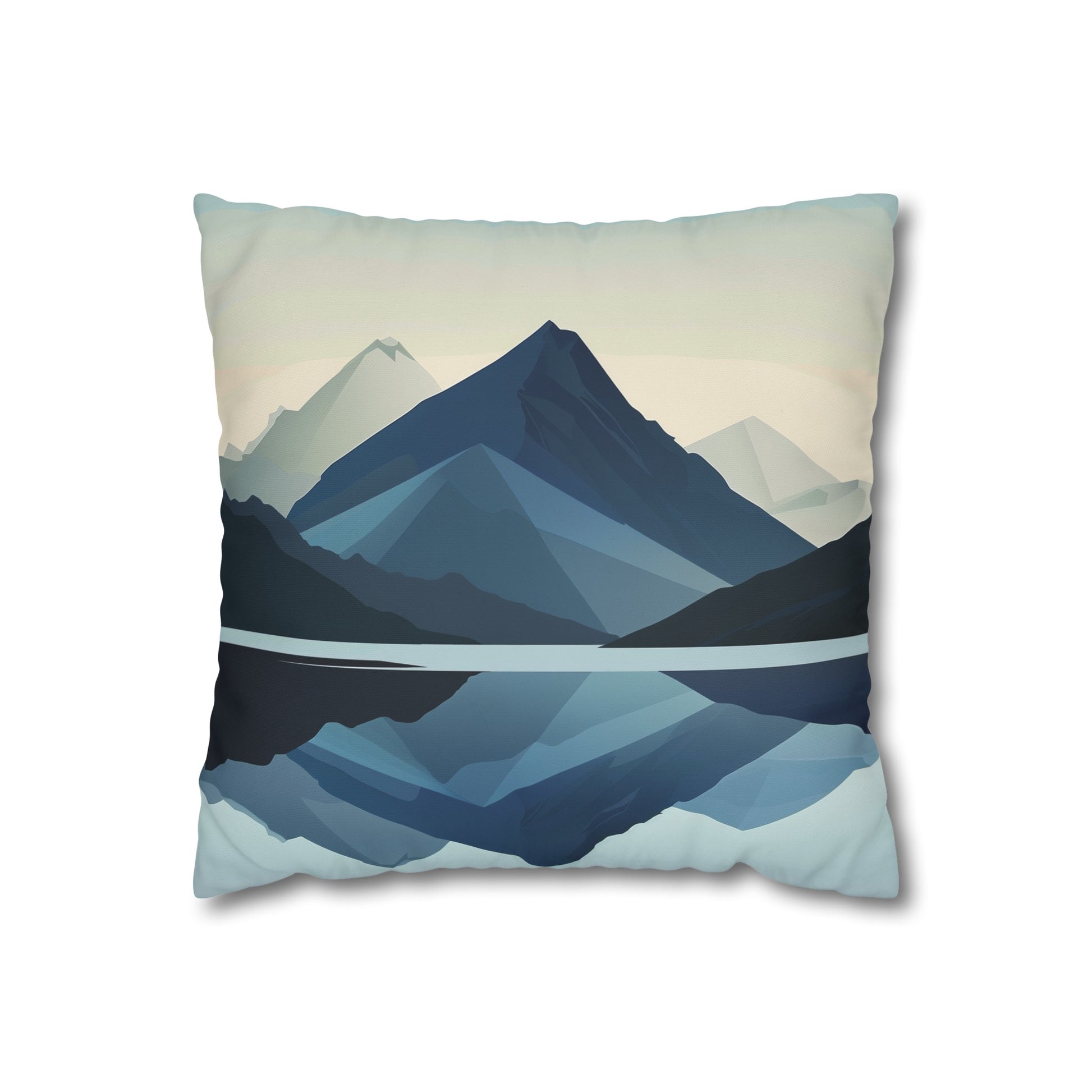 Serene Peaks Pillowcase | Pillow Cases | All Over Print, AOP, Bed, Bedding, Home & Living, Indoor, Pillow Case, Pillow Covers, Pillows & Covers, Sublimation | Prints with Passion