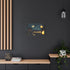Moonlight Temple with Levitating Torches (Edition II) — Canvas Wall Art — Product Detail View 5