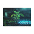 Plant Growing from a Digital Screen — Canvas Wall Art — Living Room Wall Lifestyle View