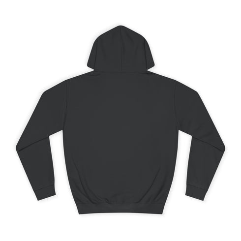 Invisible Man Standing in Waterfall Graphic Unisex College Hoodie