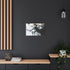 Shadow Creature Rising from Ink Puddle — Canvas Wall Art — Product Detail View 5