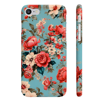 Vintage Fabric Collage Phone Case