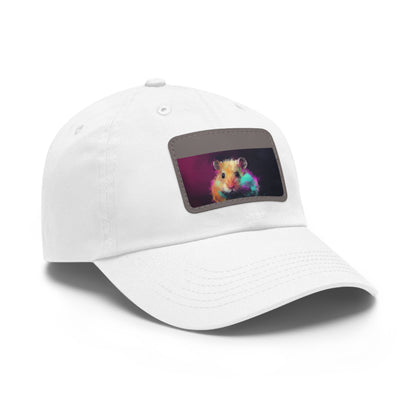 Neon Hamster Bliss Baseball Cap