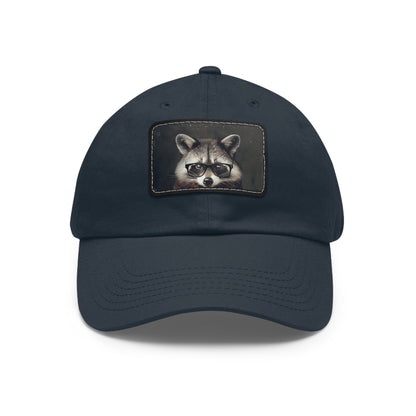 Racoon Chic: Hipster Glasses Cap