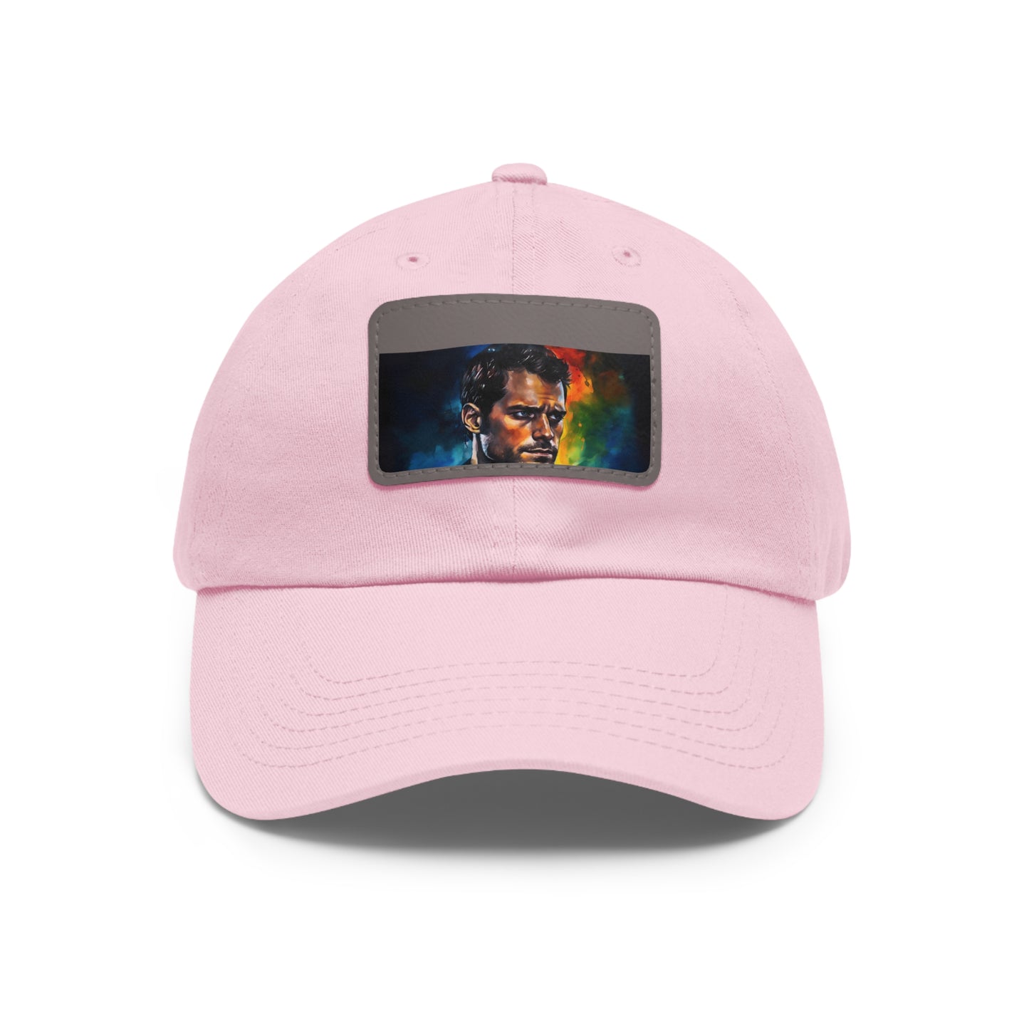 Neon Dreams: Henry Cavill Watercolor Snapback Cap