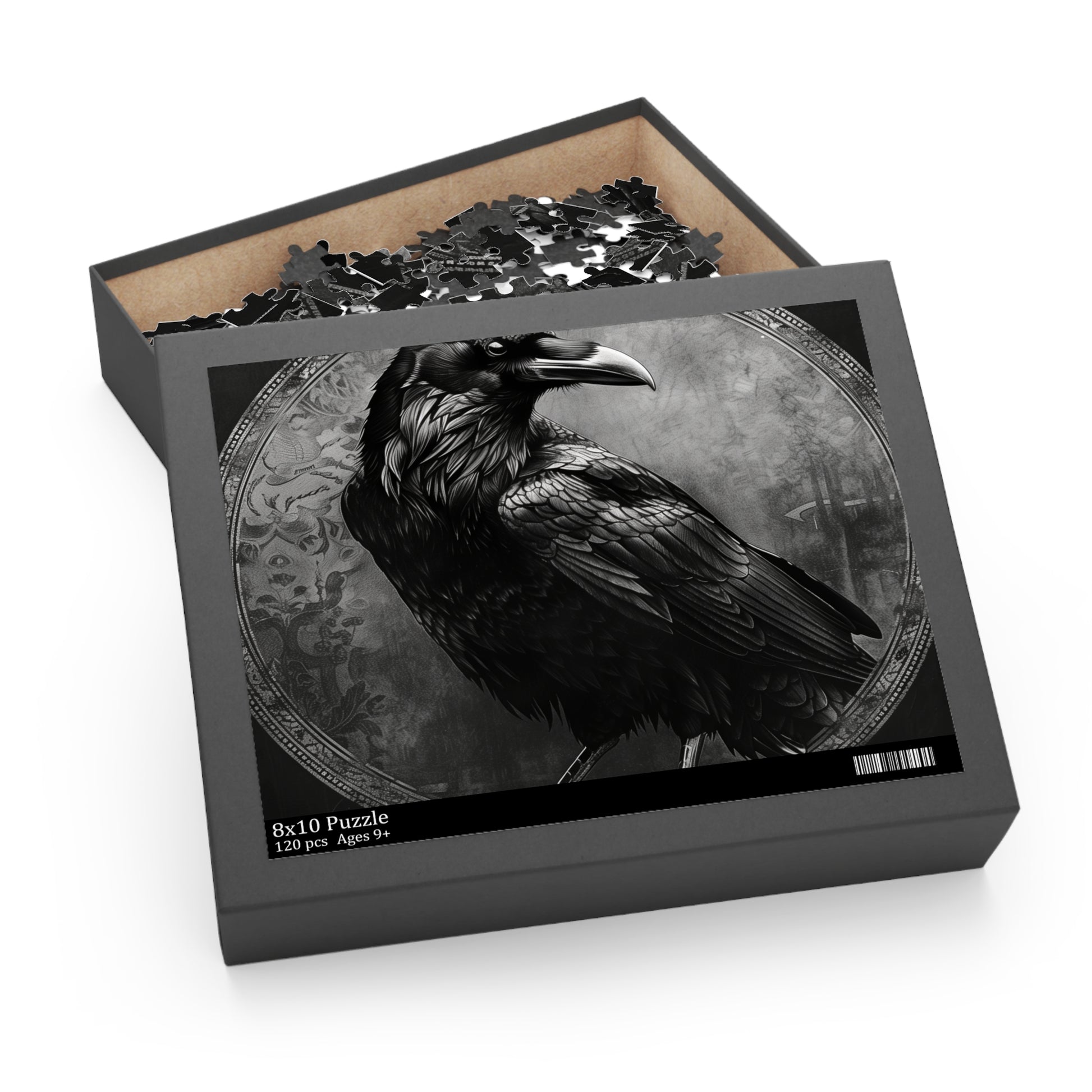 Gothic Raven Jigsaw Puzzle | Puzzle | Back-to-School, Fall Picks, Games, Holiday Picks, Home & Living, Puzzles, TikTok, Valentine's Day, Valentine's Day Picks | Prints with Passion