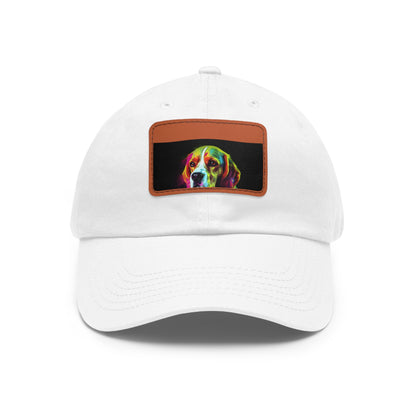 Playful Pup Beagle Baseball Cap