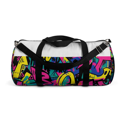 Neon Graffiti Duffel Bag