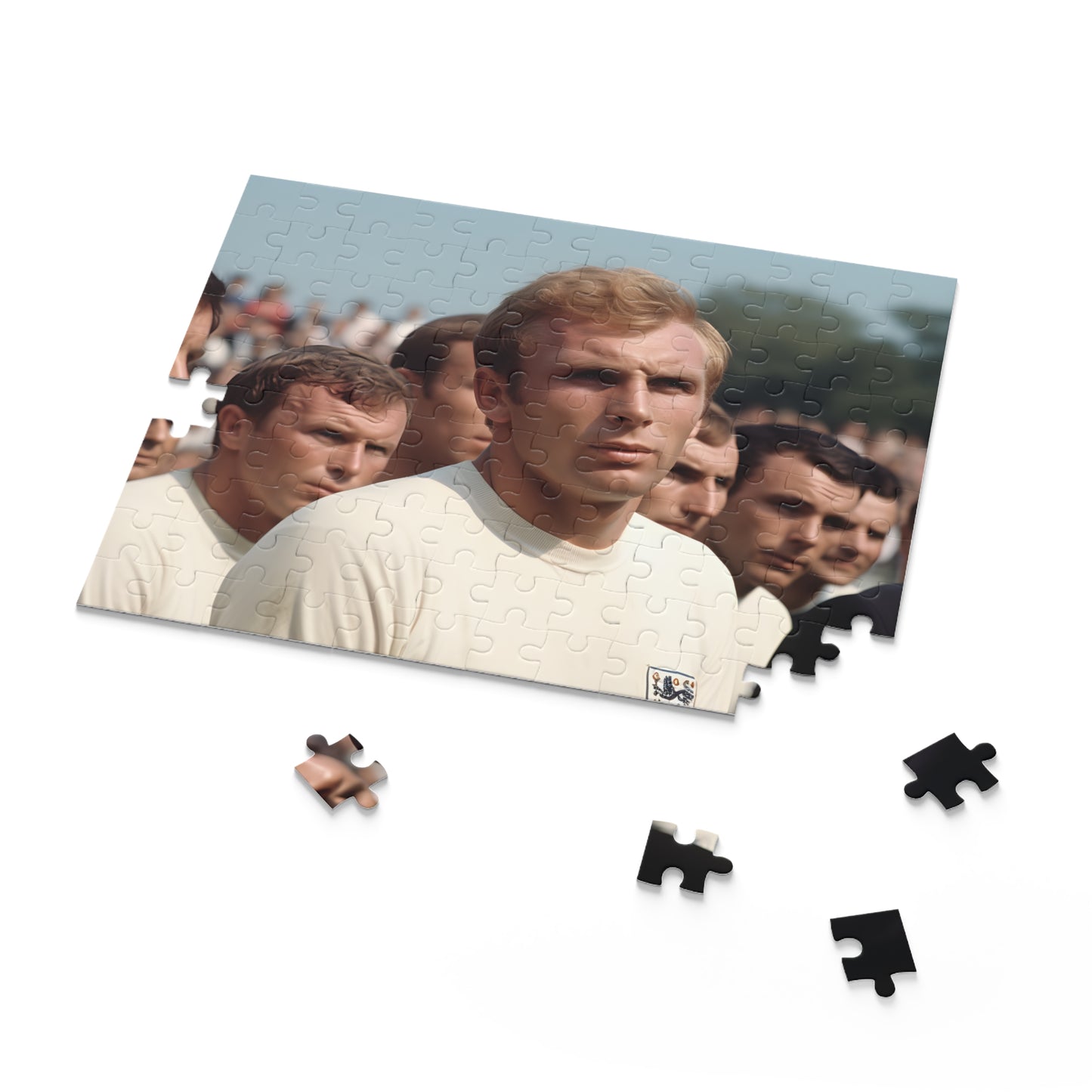 "Bobby Moore World Cup Puzzle - 1966 England victory jigsaw"