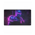 Cyberpunk Neon Armor Knight Sci-Fi Gaming XXL Extended Desk Mat - View 2 | Prints With Passion
