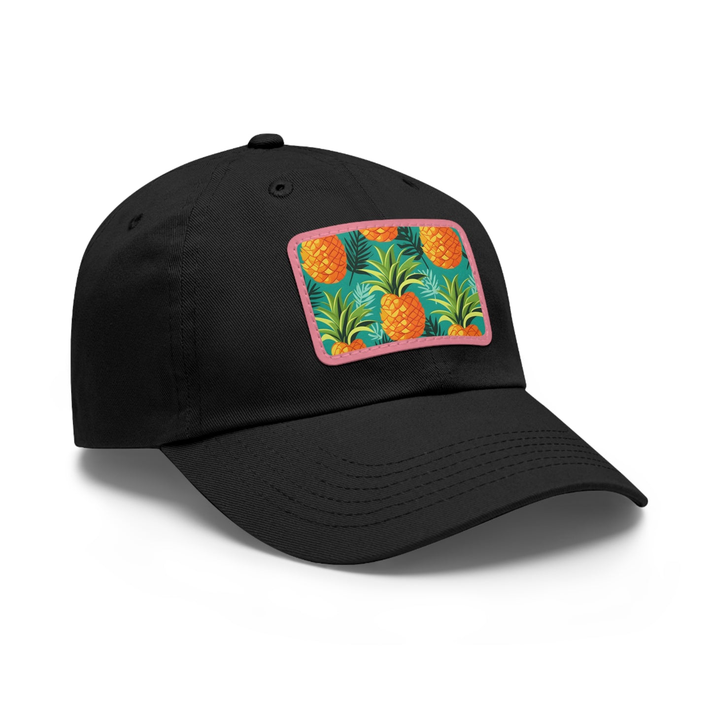 Tropical Twist Pineapple Print Cap