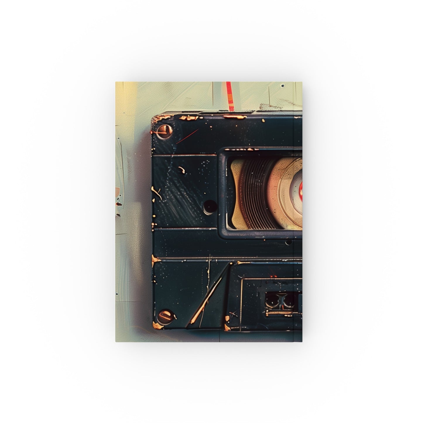 "Analog Dreams: A Cassette Tape Journal - Retro design for music lovers, writers, and artists. High-quality, versatile, and perfect as a gift! Shop now."