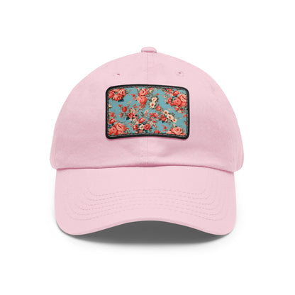 Retro Reimagined: Vintage Fabric Print Baseball Cap