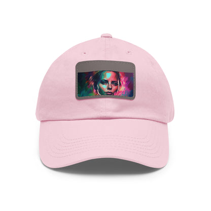 Neon Watercolor Charm: Charlize Theron Edition Baseball Cap