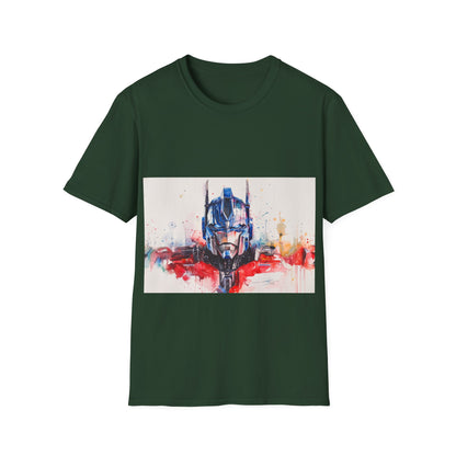 Transform Your Style with Optimus Prime Watercolor Tee