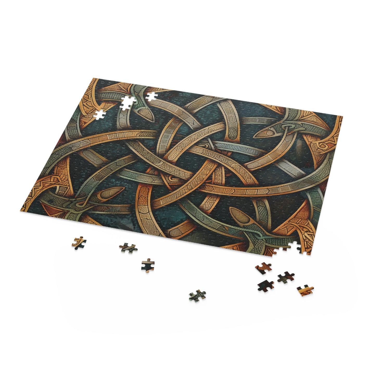 "Beautiful Celtic Knot Puzzle - Intricate design for hours of entertainment and relaxation"