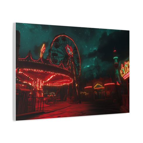 Haunted Carnival on Another Planet (Edition II) — Canvas Wall Art — Product Detail View 6