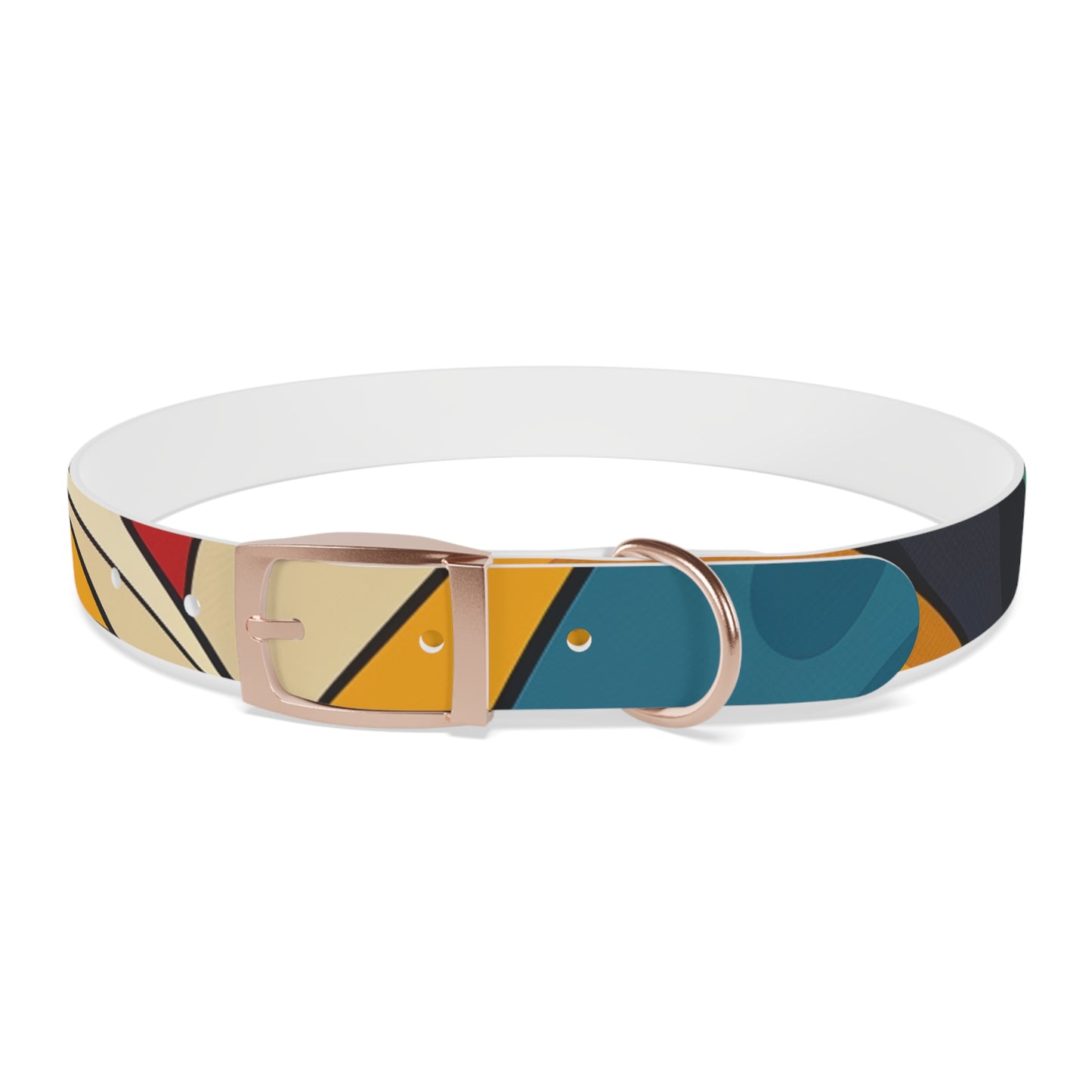 Retro Waves Dog Collar: Vibrant & Stylish