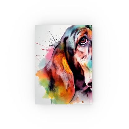 "Basset Hound Bliss Journal: Capturing the Soulful Charm of Basset Hounds, Perfect Gift for Dog Lovers"