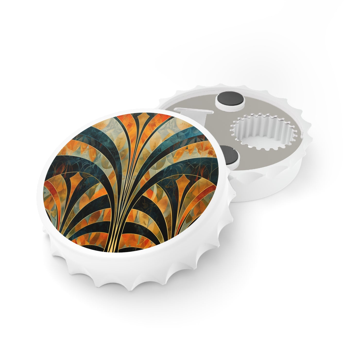 Deco Pattern Bottle Opener: Functional Art