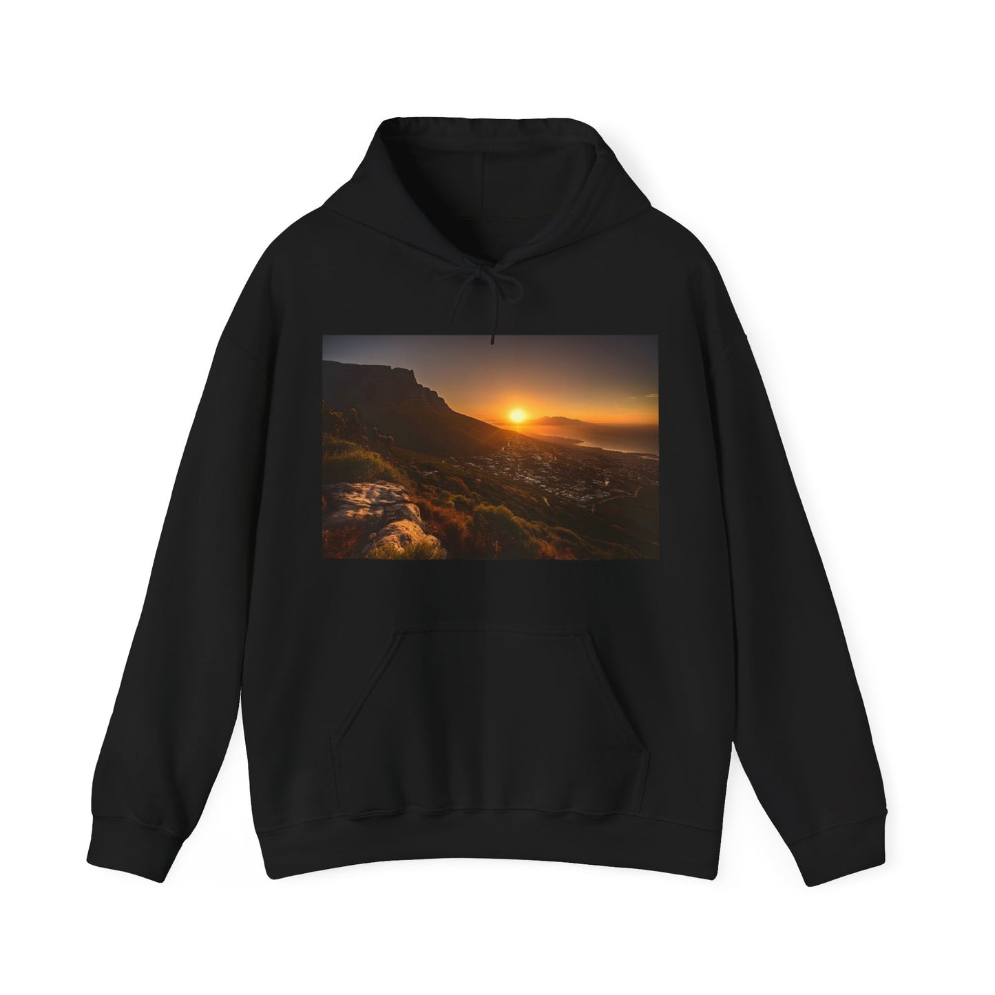 Table Mountain Majesty Hoodie | Hoodies | DTG, Hoodies, Men's Clothing, Regular fit, Unisex, Women's Clothing | Prints with Passion