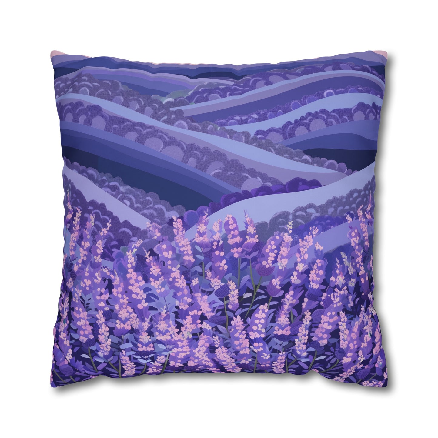 Lavender Fields Pillow Case | Pillow Cases | All Over Print, AOP, Bed, Bedding, Home & Living, Indoor, Pillow Case, Pillow Covers, Pillows & Covers, Sublimation | Prints with Passion