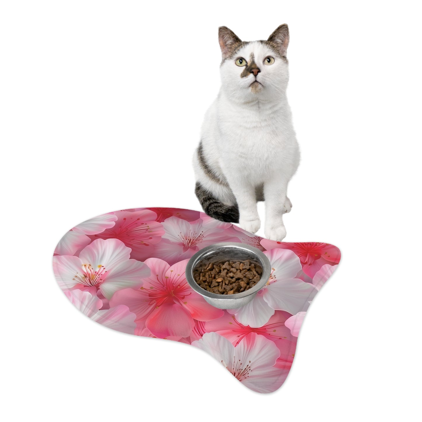 Chic Geometric Pet Feeding Mat