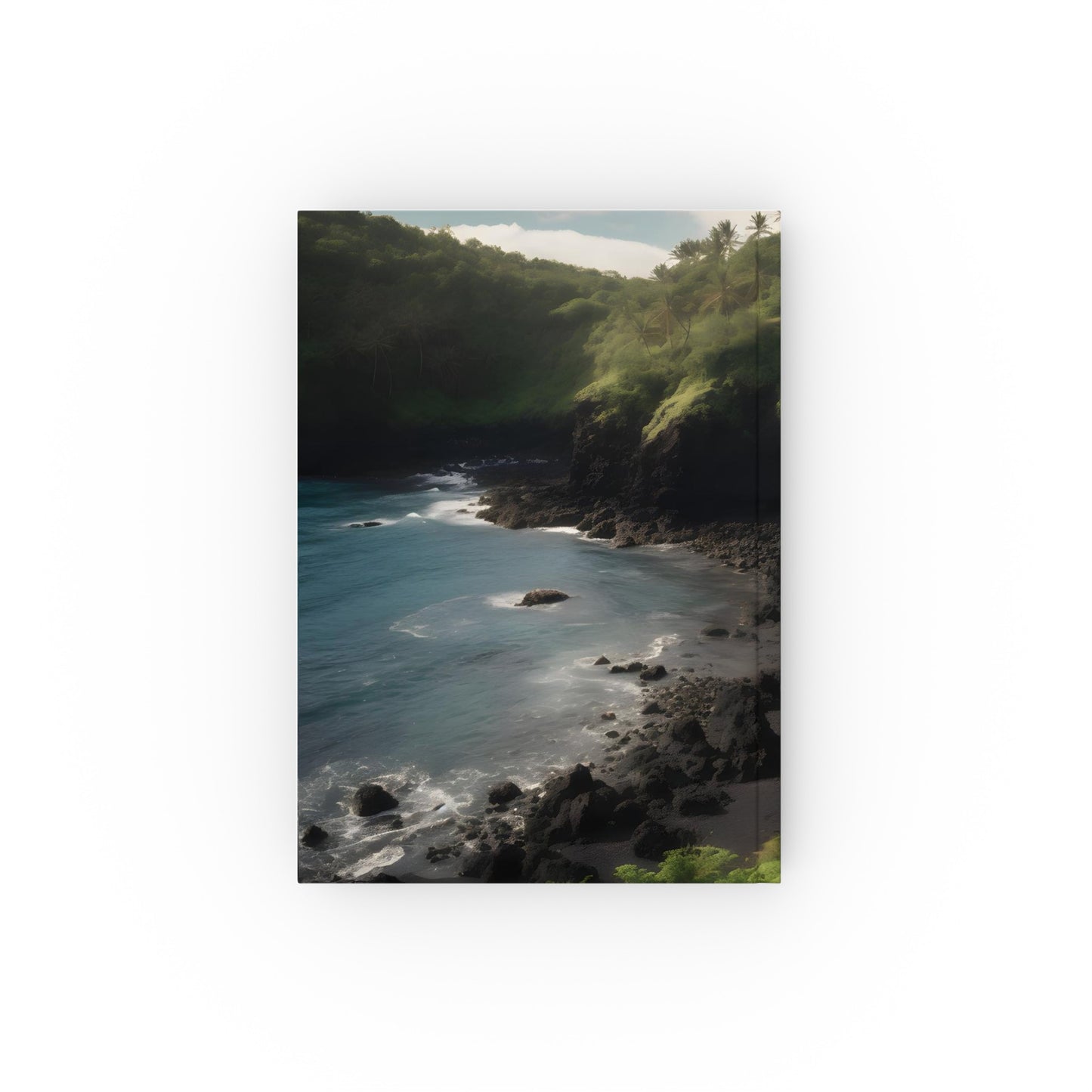 "Maui Magic: A Hawaiian Adventure Journal - Vibrant cover capturing Hawaii's beauty, perfect for documenting adventures or escaping to paradise. High-quality, versatile, and stylish. Makes a great gift!"