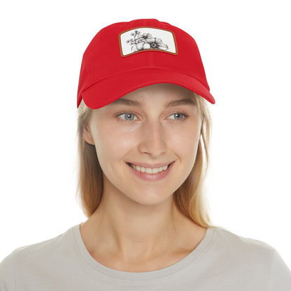 Blossom Blooms HandDrawn Baseball Cap