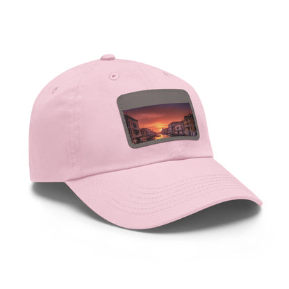 Vibrant Venetian Sunset Baseball Cap