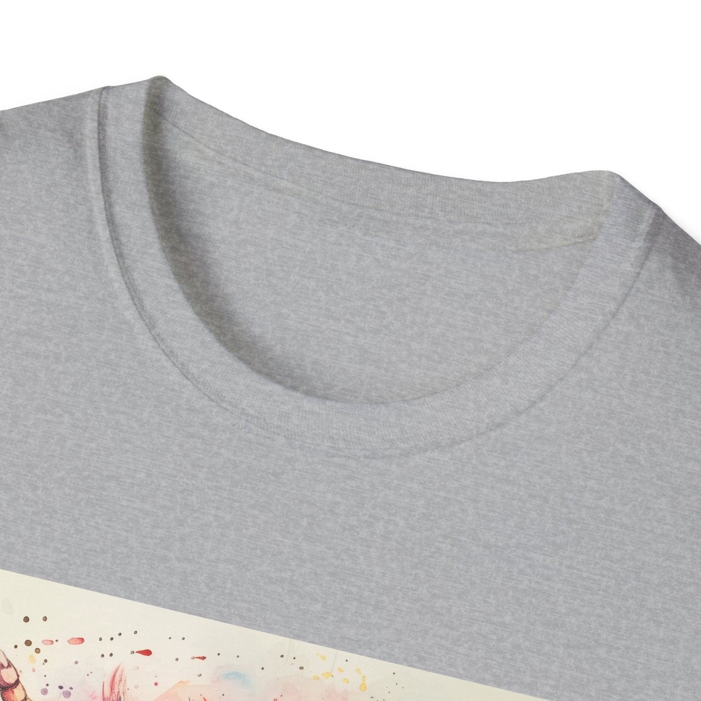 Mythical Majesty: Watercolor Unicorn Dream T-shirt