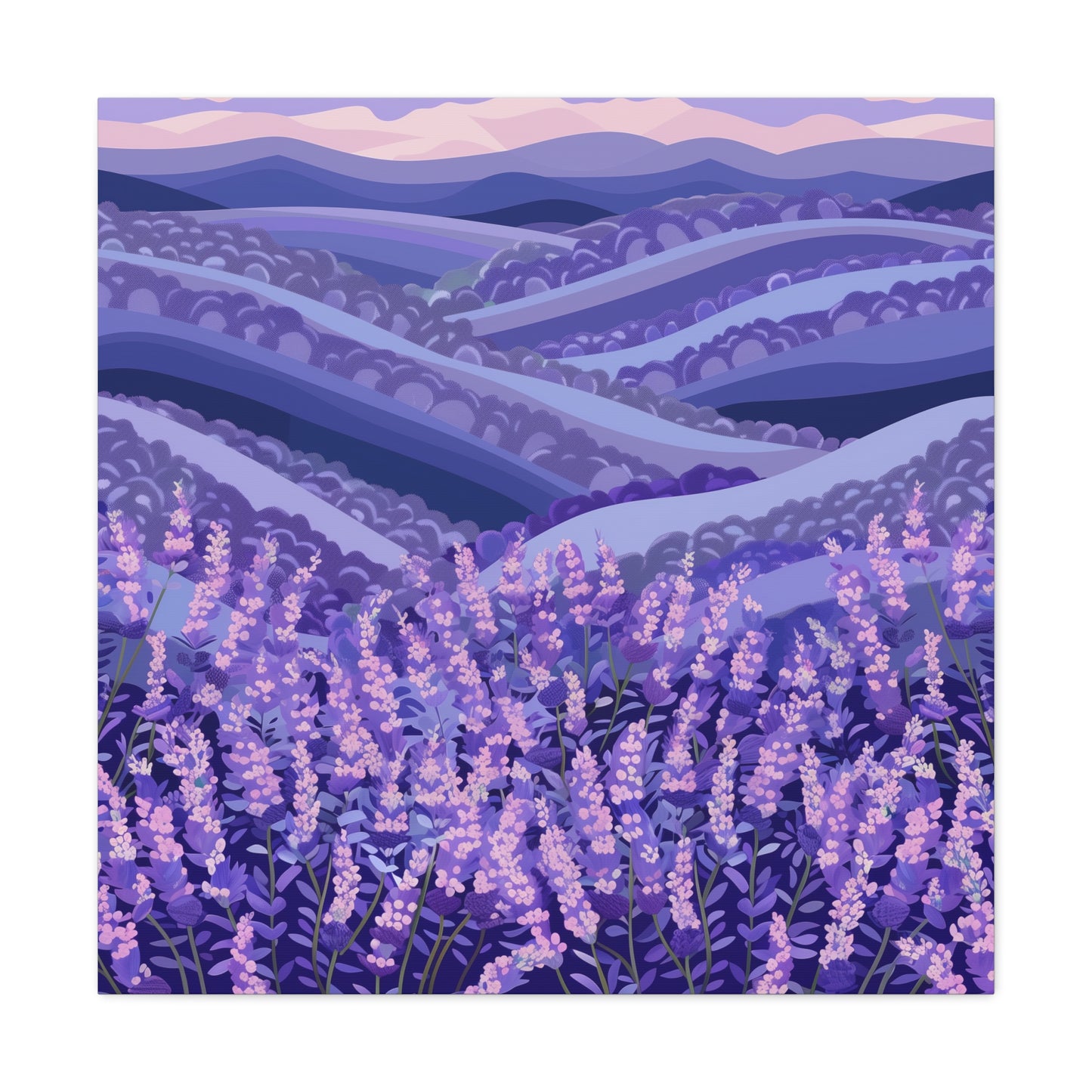 Lavender Fields Canvas Best Lavender to Plant | Canvas | Art & Wall Decor, Canvas, Fall Picks, Hanging Hardware, Home & Living, Indoor, Top Spring Products, Valentine's Day promotion | Prints with Passion