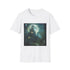 Moonlit Citadel Enchanted Forest Graphic Unisex Softstyle T-Shirt