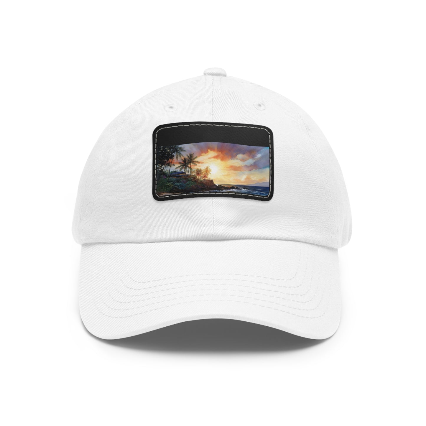 Hawaiian Sunset Paradise Cap