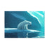 Arctic Polar Bear on Glacial Ice Floe — Canvas Wall Art — Front Gallery-Wrapped Canvas View