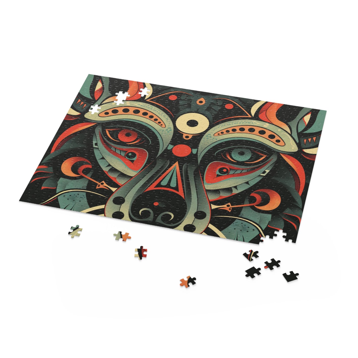 "Explore tribal animal totem puzzle for self-discovery and nature connection"