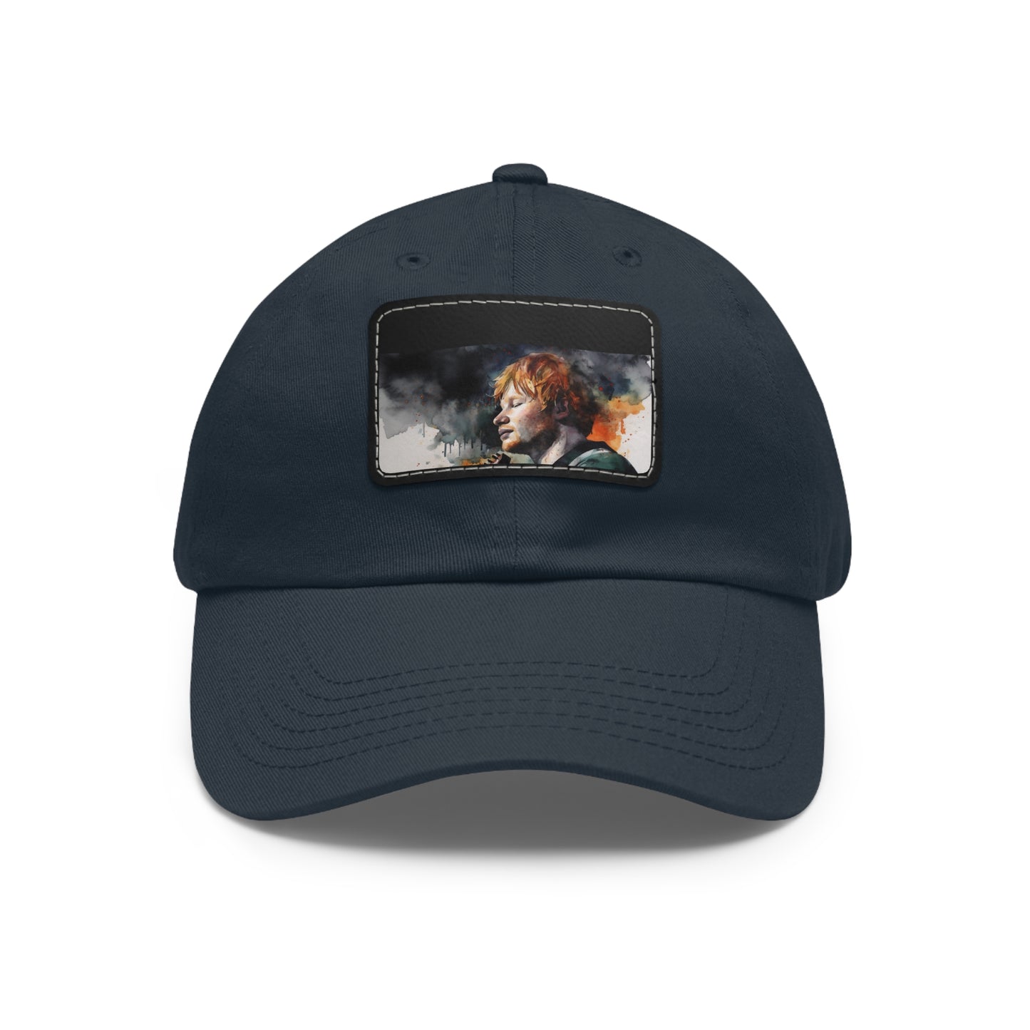 Ed Sheeran Watercolor Splatter Baseball Cap