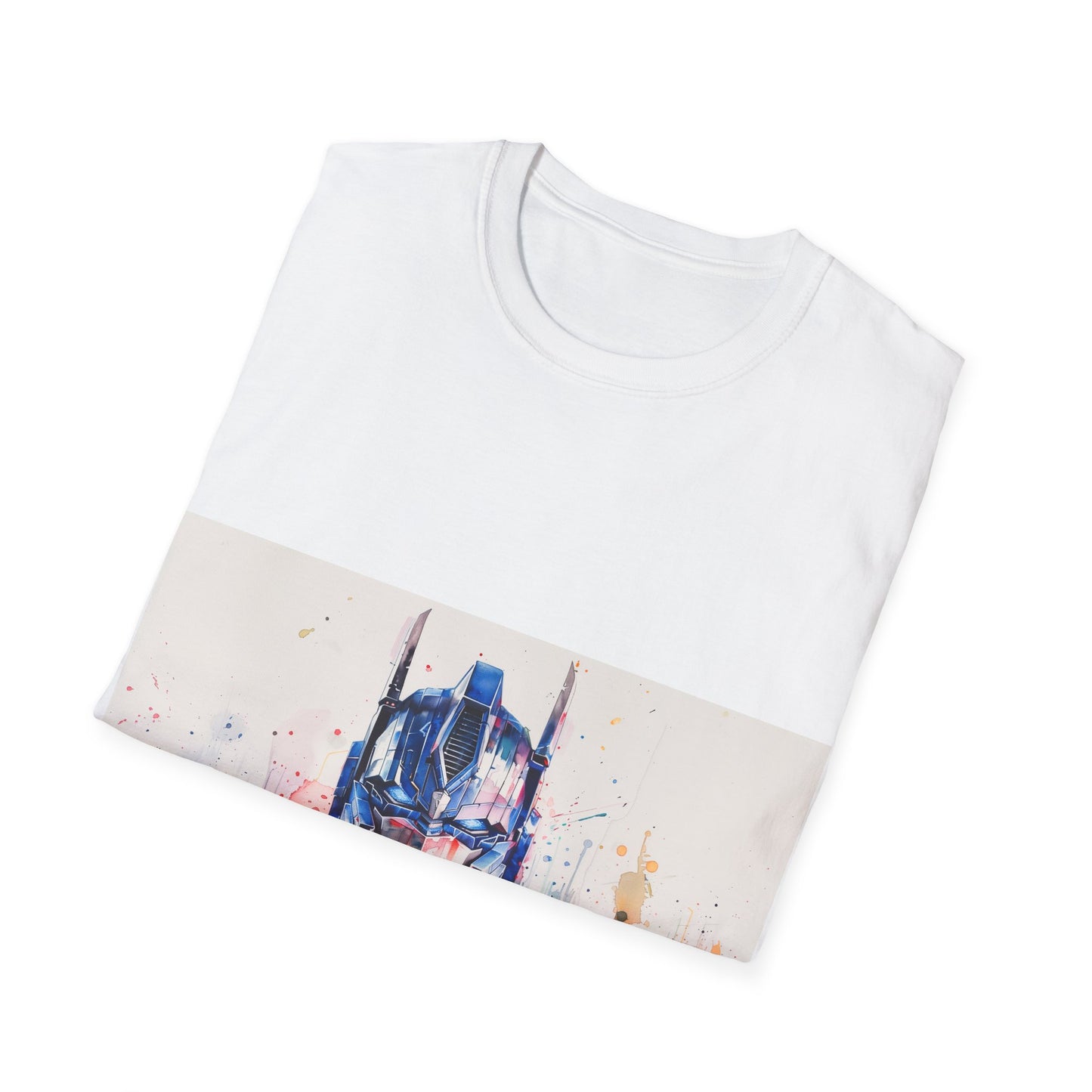 Transform Your Style with Optimus Prime Watercolor Tee